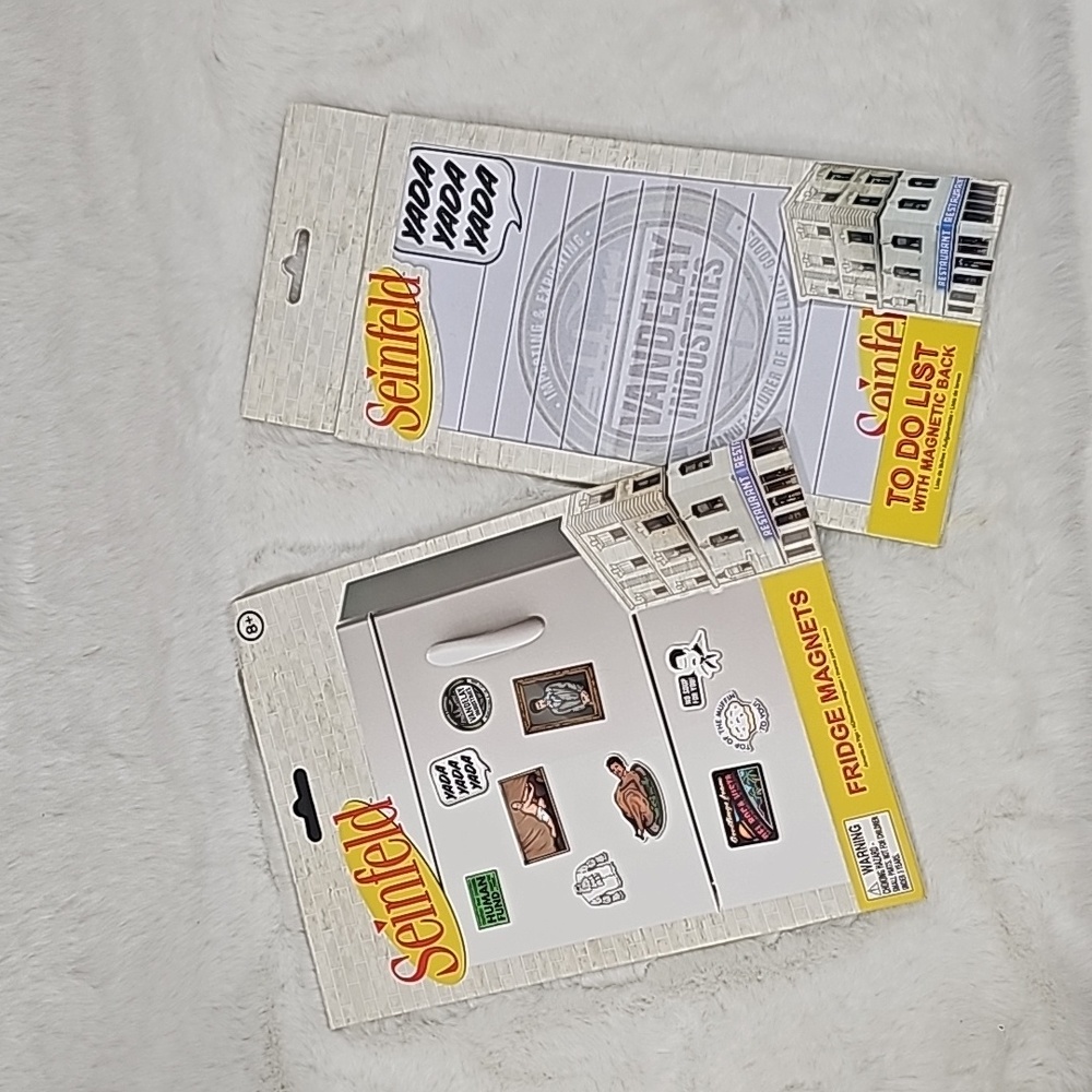 Seinfeld Fridge Magnets and Magnetic To Do List